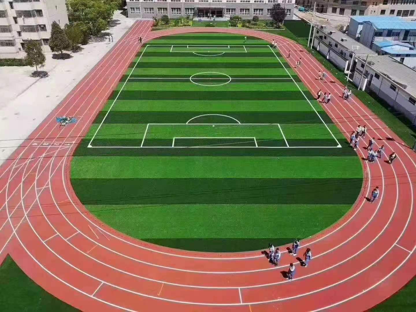 硅PU球场、塑胶跑道施工